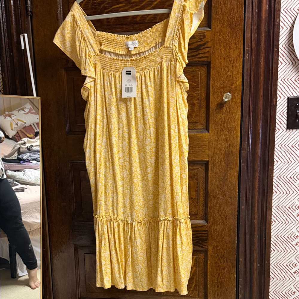 Wonderly Sunny Yellow Smocked Blouse